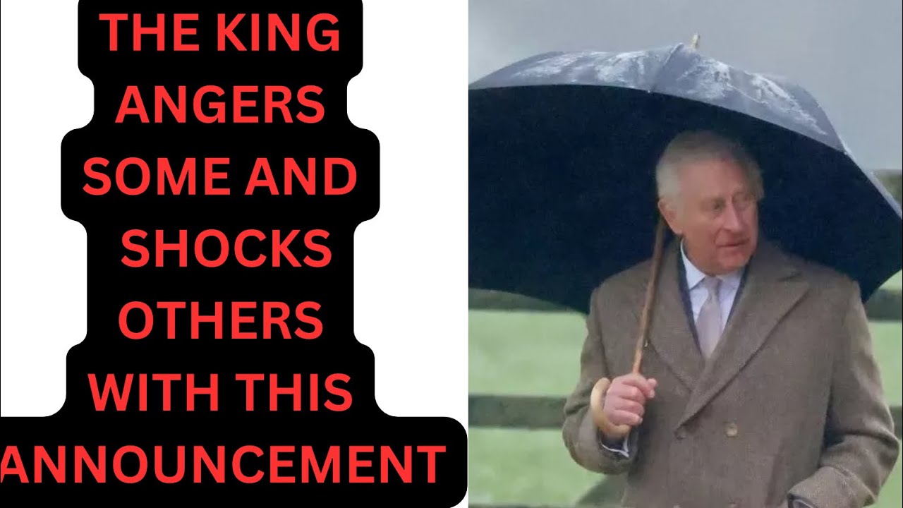 KING CHARLES SHOCKS WITH THIS ANNOUNCEMENT LATEST #royal #kingcharles #katemiddleton