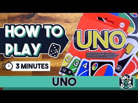 How to Play UNO in 3 Minutes (UNO Card Game Rules)