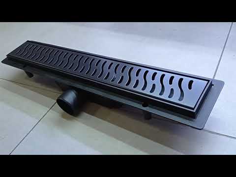 Трап для душу Styron 40 см дизайн решітка Гармонія сухий сифон - фото 3 - id-p621448080