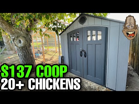 , title : 'CHEAP AND EASY DIY CHICKEN COOP!'