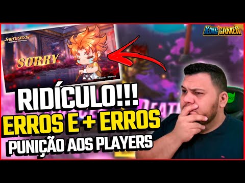 RIDÍCULO!!! ERROS DA EMPRESA E PUNIÇÃO À COMUNIDADE???? // Saint Seiya Awakening