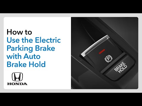 How to Use the Electric Parking Brake with Auto Brake Hold