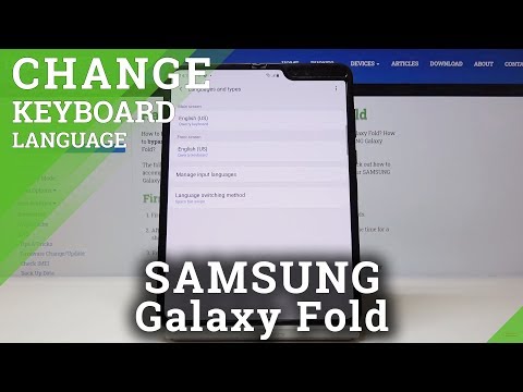 How to Change Keyboard Language in Samsung Galaxy Fold – Adjust Keyboard Settings