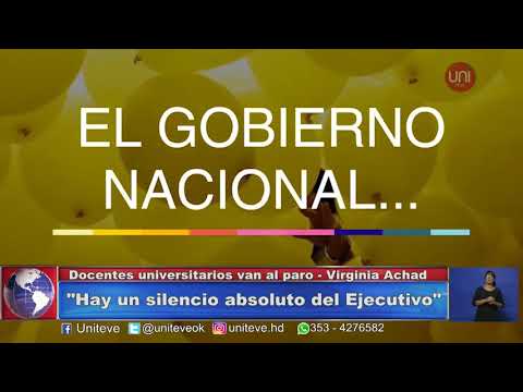 Docentes universitarios paran lunes y martes