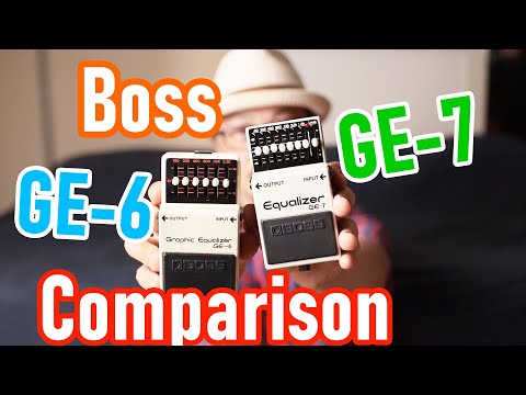 Boss GE-7 vs GE-6 Comparing Tones & Schematics! Best Selling Equalizer Pedal Against Its Predecessor