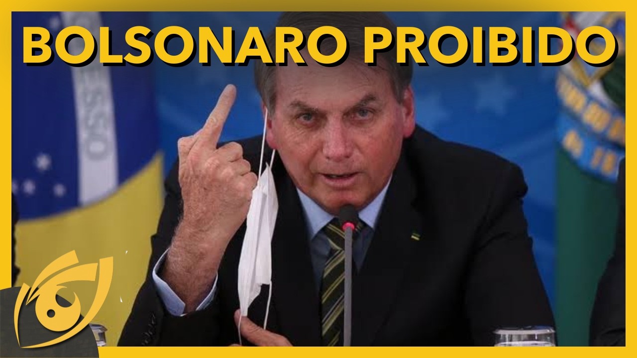 Alexandre de Moraes PROIBIU a EXISTÊNCIA de JAIR BOLSONARO