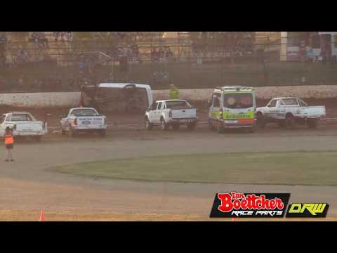 Street Stocks - Heat 7 - Australian Title - Kingaroy Speedway - 31.12.16