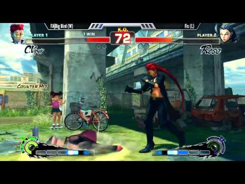 Capcom Gulf Championships 4 2014 Ultra SF4 Grand Final FA Big Bird (C Viper) vs Fis (Rose)