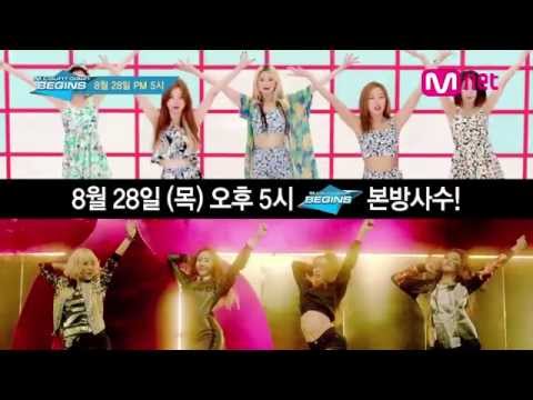 [M COUNTDOWN ビギンズ] 予告 : SISTAR、Wonder Girlsに続く次世代ガールズグループ！ BESTie vs LADIES CODE