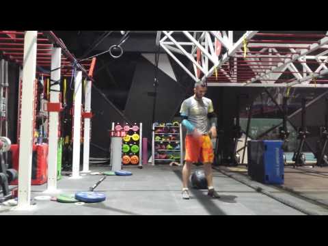 Alin Cretu -3rd Qualification workout for  Belgrade Throwdown 2016