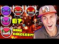 The WORST DEMONS Of EACH DIFFICULTY Geometry Dash