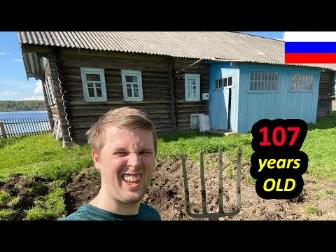 MY 100 YEARS OLD HOUSE IN NORTHERN RUSSIA 🇷🇺