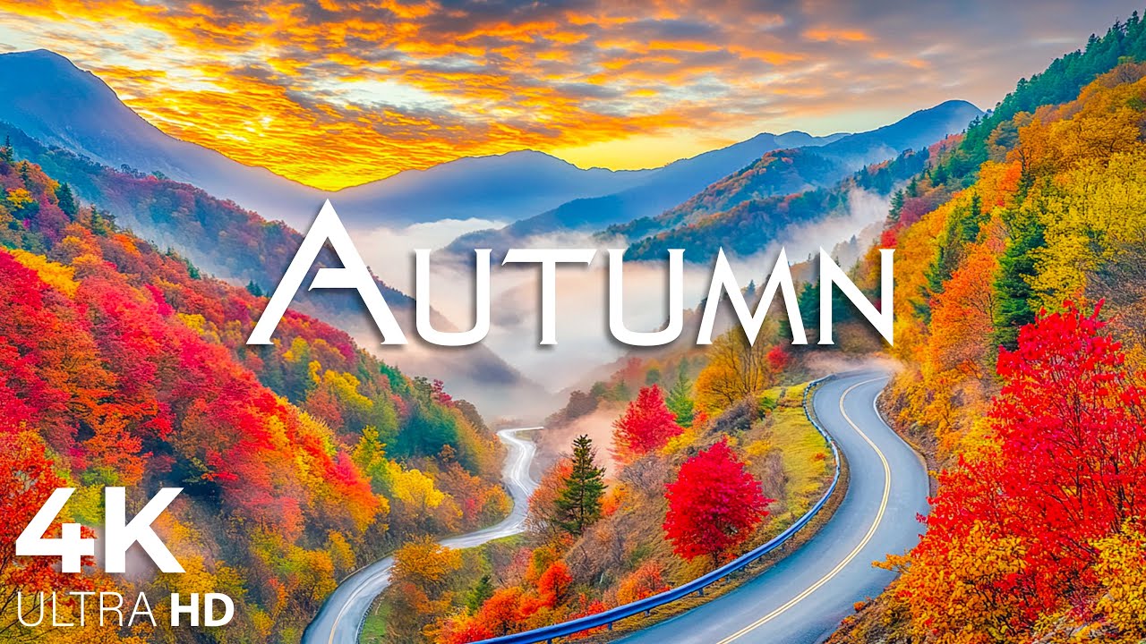 Fall Colors, Beautiful Relaxing Music, Peaceful Music "Autumn in New England" by Enchanting Peaceful