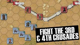 Sword & Siege Crusades Book 2 Overview | PC Hex & Counters Turn-Based Game | Wargame Design Studio