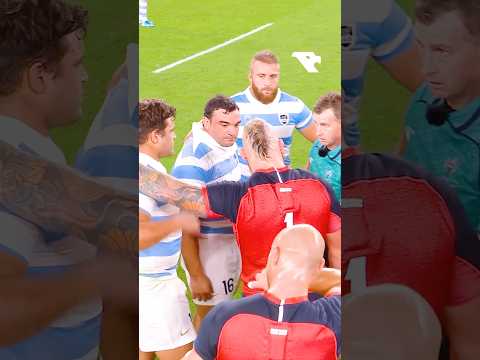 Tensions spilling over on a rugby field 😳 #rugby