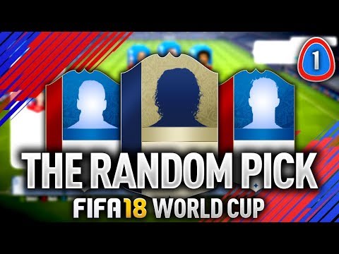 SIRI PICKS AN ICON!! FIFA 18 WORLD CUP RANDOM PICK #1