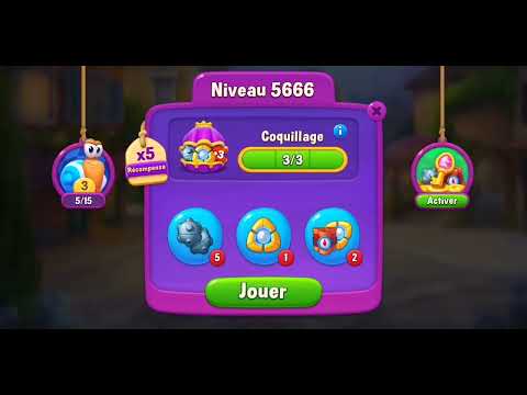 Fishdom level 5661 to 5670 / niveau 5661 au 5670