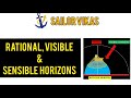 RATIONAL VISIBLE SENSIBLE HORIZON Celestial Navigation