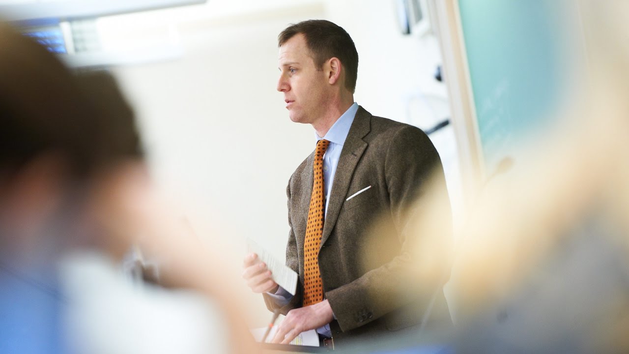 Kristen Loveland ’16 on her job as a teaching assistant for Professor Daryl Levinson