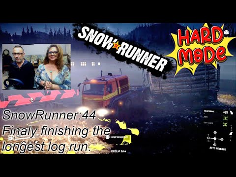 SnowRunner Johnnie Ep 44 (Hard Mode)