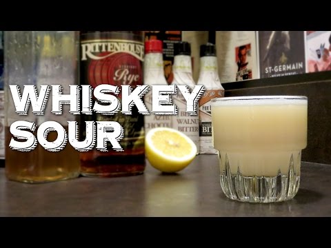 Whiskey Sour - How to Make a Perfect Whiskey Sour Cocktail