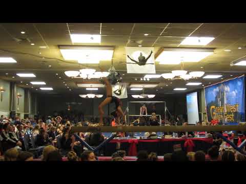 GWGF The Big Show Alannis on Beam