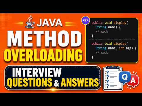 Java Method Overloading Explained With Practical Example Method Selection Oops
