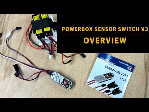 Powerbox Sensor Switch V3 - Overview/ Review/ How to use!