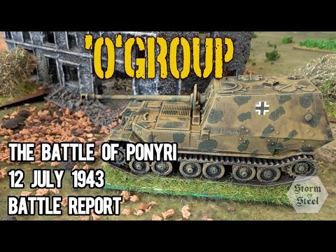 ’O’ Group at Kursk – Germans vs Soviets at Ponyri