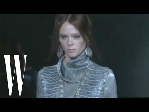 Giorgio Armani Fall 2011 - runway fashion show - W Magazine