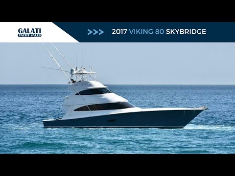 Viking 80 Skybridge video
