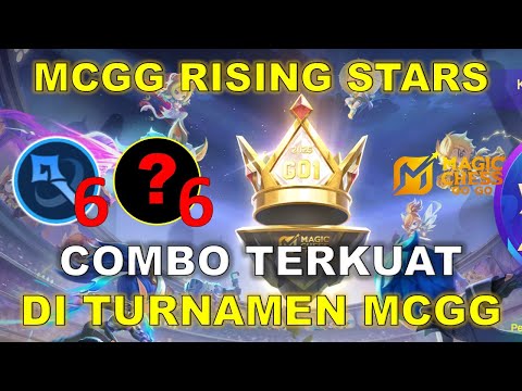 STRONGEST COMBO IN MCGG RISING STARS TOURNAMENT!! 2 SECONDS AVERAGE!! STRONGEST MAGIC CHESS GO GO...