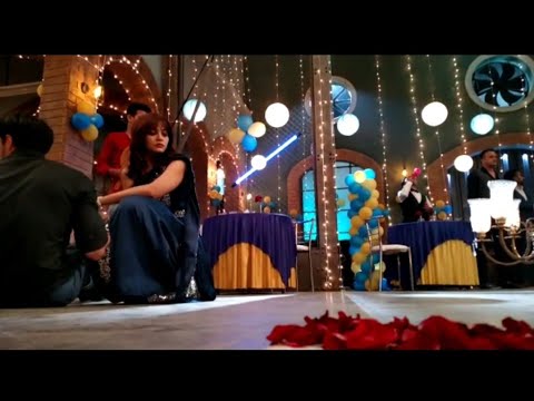 2022 New Year Special Epesode Shoot Karan Saves Monami From Falling In Her Chandelier