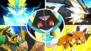 Pokémon Ultra Sun / Moon - All NEW Pokémon and Forms