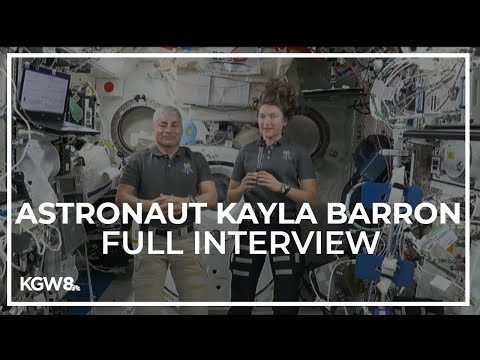 Full interview: A conversation with astronaut Kayla Barron