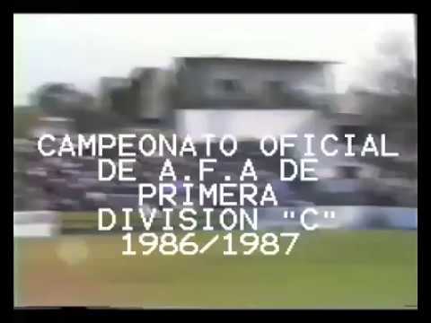Deportivo Laferrere 1 - Argentino de Merlo 0 (Primera C 1986/1987) Lafe campeón