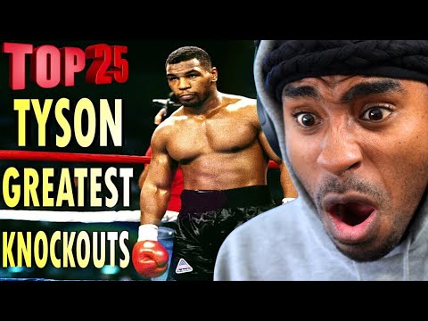 First Time Reacting to Mike Tyson’s Top 25 Greatest Knockouts… I Was NOT Ready 😳🥊🔥