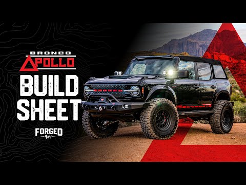CRAZY BRONCO BUILD! Our 2021Ford Bronco Badlands Edition Build Sheet. Did we go too far??