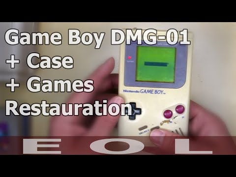 Restoring an original Game Boy DMG-01