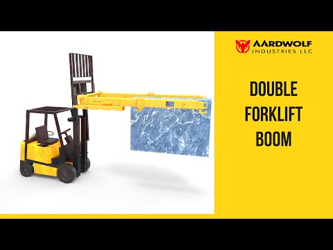 Aardwolf Double Forklift Boom