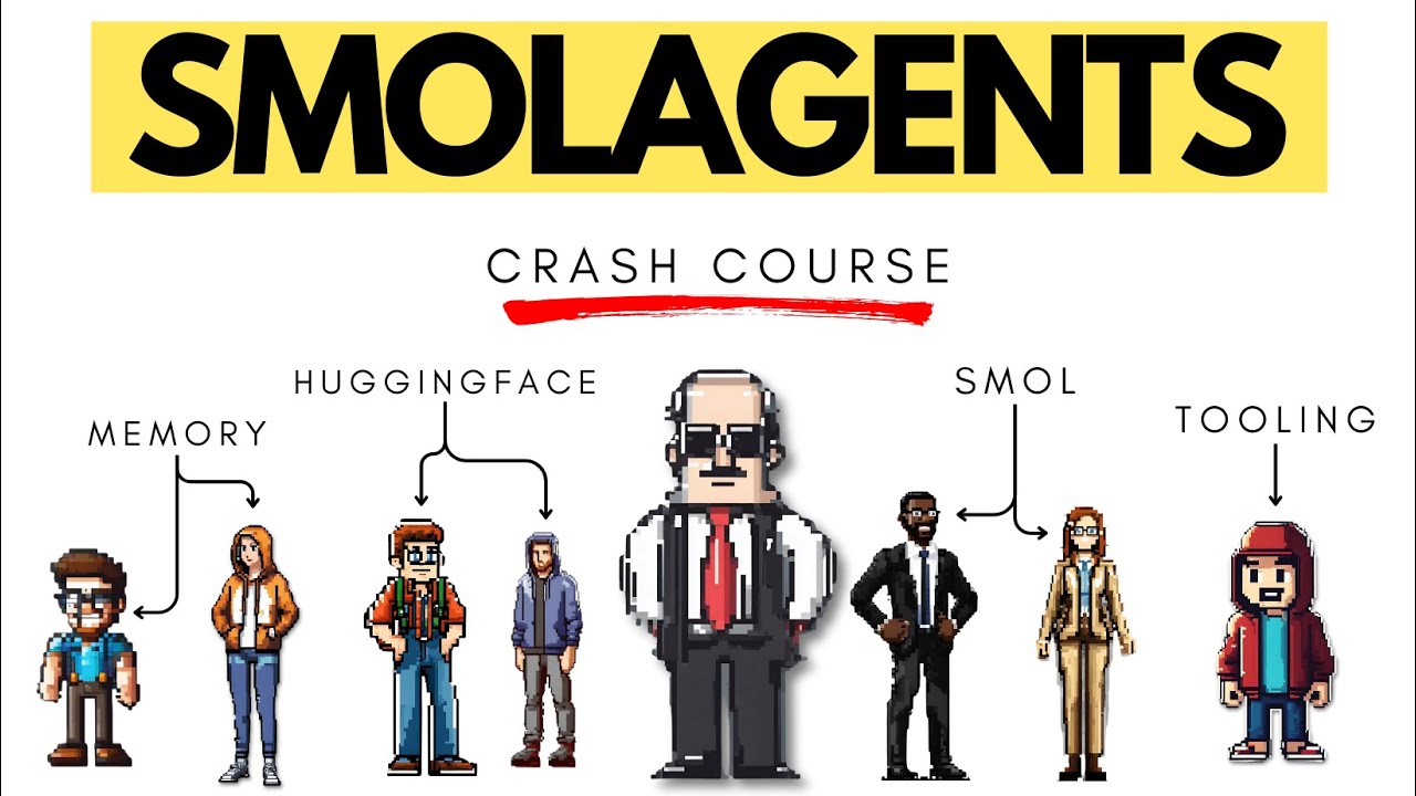 Smolagents AI Crash Course (Agents, Memory, Huggingface)