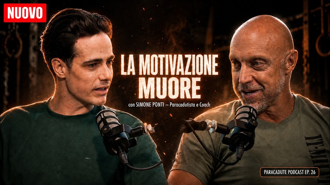 Simone Ponti - 31 Anni da Paracadutista Militare | Paracadute Podcast Ep. 26
