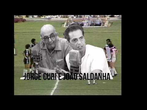 Jorge Curi e João Saldanha discutem no ar ( agora com a imagem da falta)