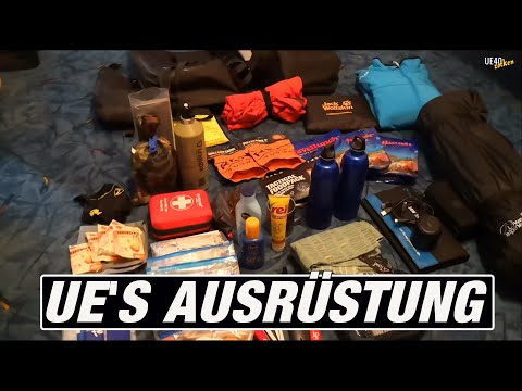UE40 Real Life - Meine (NICHT ULTRALIGHT) Ausrüstung für Radtouren