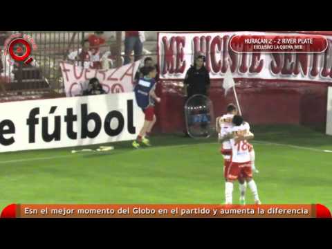 Lo mejor del primer tiempo - Huracan vs River - www.laquemaweb.com.ar