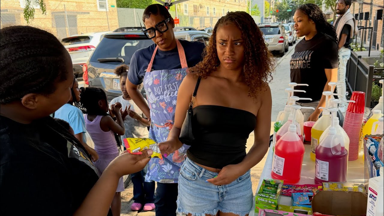 The Candy Lady stops Destiny from having to put hands on her old friends from the hood