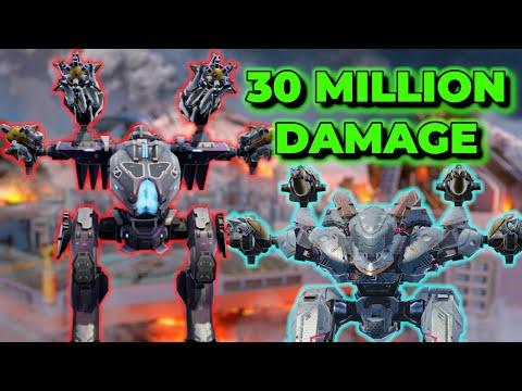 WR - 30 MILLION DAMAGE GAME - 1V5 TDM INSANE COMEBACK | War Robots