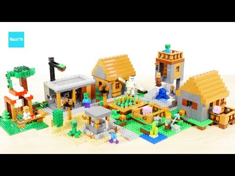 レゴ マインクラフト 村 21128  登録者30万人突破の感謝を込めて ／ LEGO Minecraft The Village , Thanks for 0.3M subs