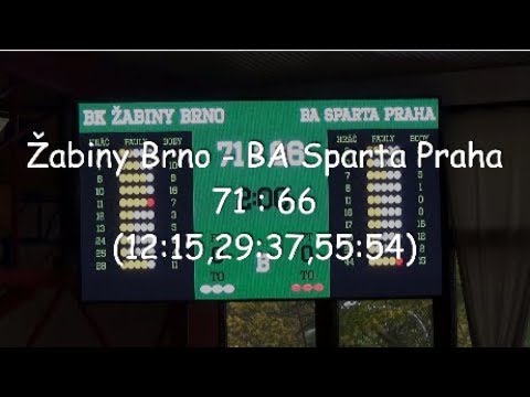 2019 1019 U17 Extraliga _ Žabiny Brno - BA Sparta Praha