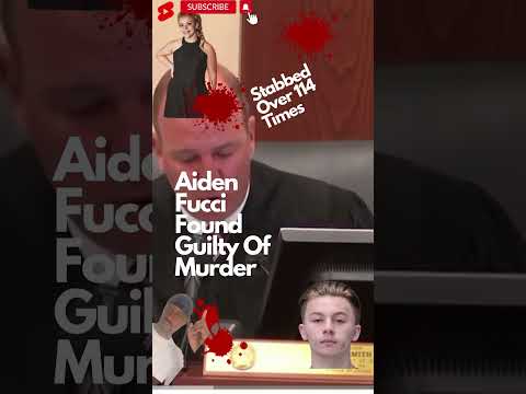 Aiden Fucci Found Guilty Of Stabbing 13 Year Old Tristan Bailey Over 114 Times Killing Her.